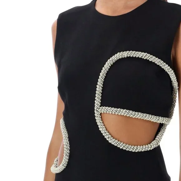 SIMKHAI GIADA CUT OUT MAXI DRESS SIZE 6 NEW - Picture 12 of 13